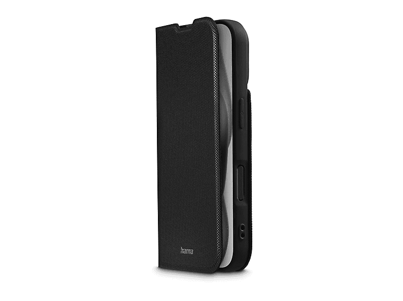 Hama Daily Protect, Bookcover, für Apple iPhone 16, Schwarz; Schutzhülle — Foto 2 von 5