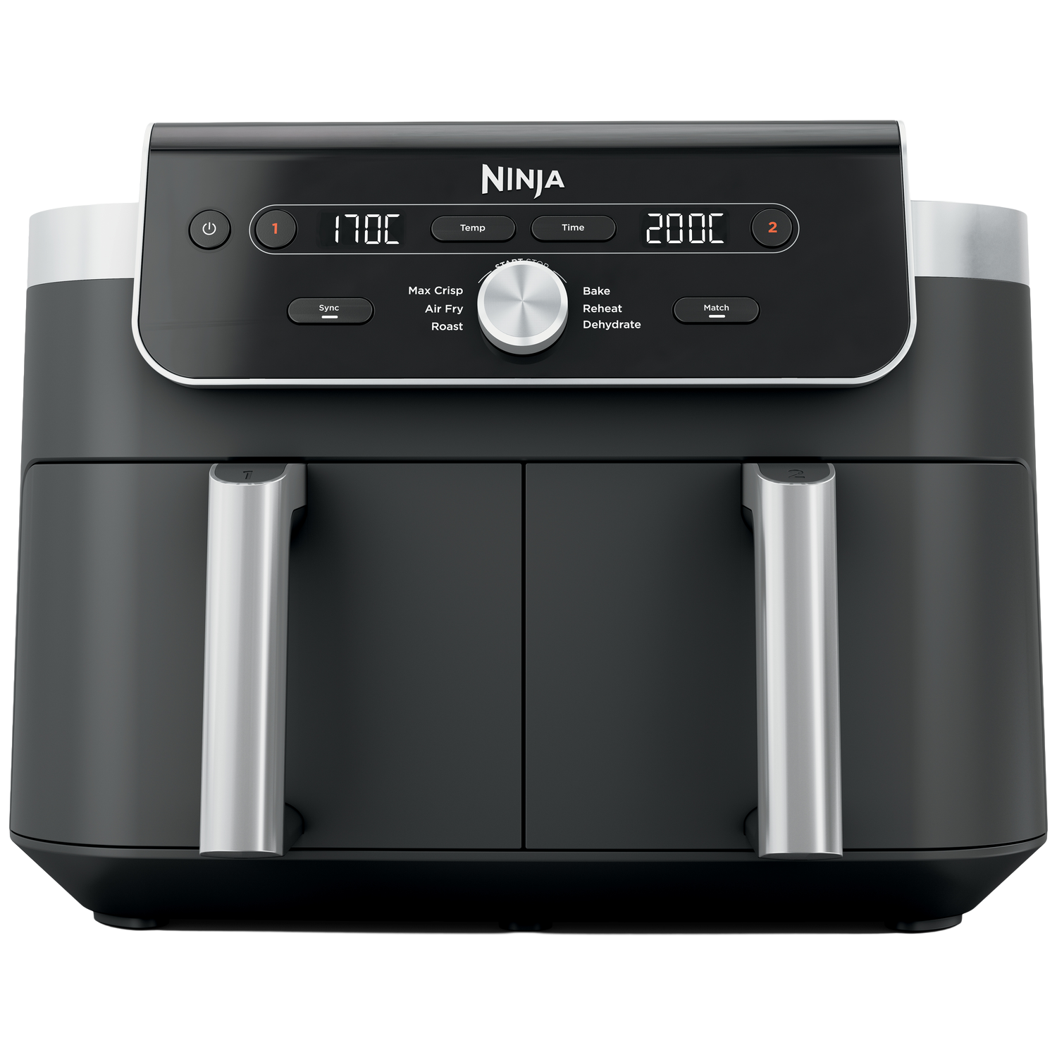 Ninja Dz901eu Dualzone Xl Frituurpan 475 L 2470 W Aantal Frituurmanden: 2