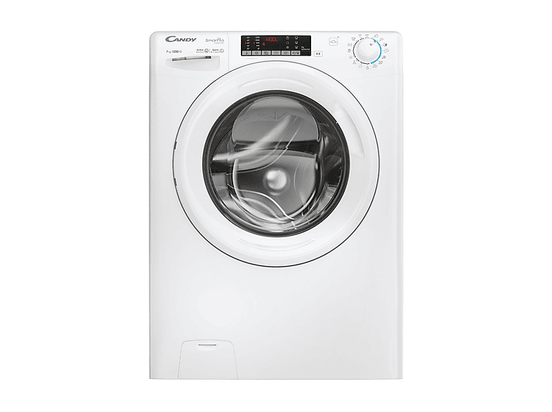 CANDY CO4 274TWM6/1-S Lavatrice, Caricamento frontale, 7 kg, 14 programmi, Profondità 40 cm, Giri 1200 rpm, Bianco, livello rumorosità centrifuga 74 dB(A), Classe A