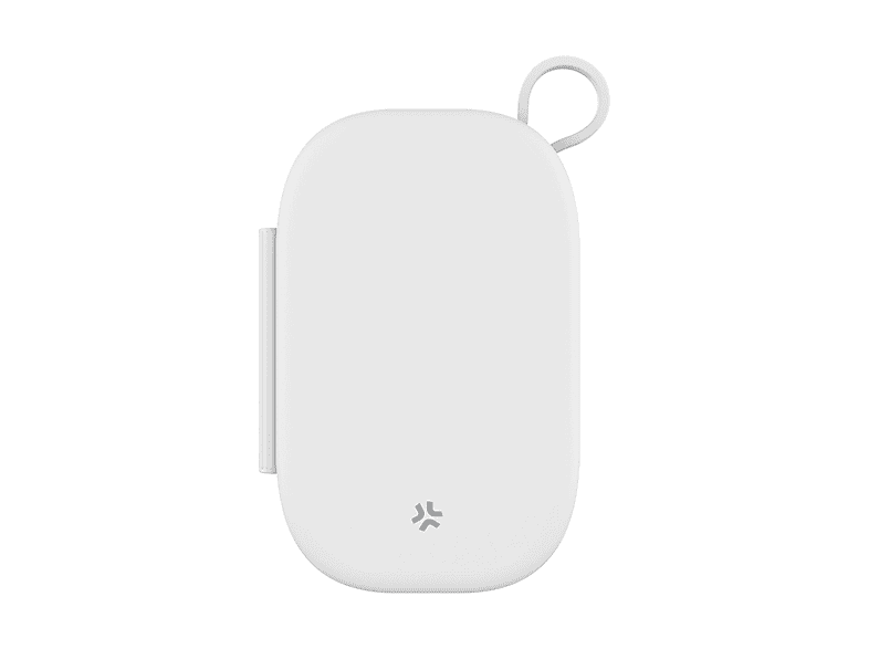 CARICATORE WIRELESS CELLY Caricabatteria Wireless magnetico 3in1 15W da 15 W; Output per auricolari wireless: 5W (max); smartwatch: 2.5W (max), Bianco