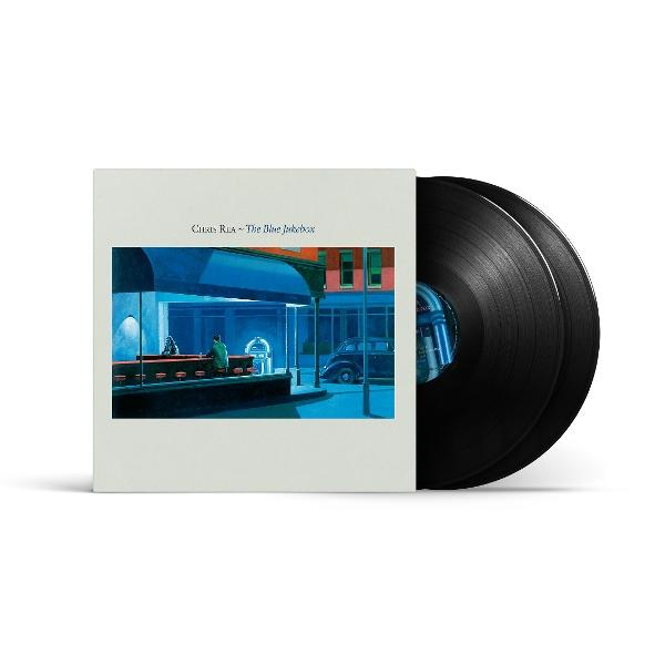 Chris Rea - The Blue Jukebox Albumcover mit zwei Schallplatten.