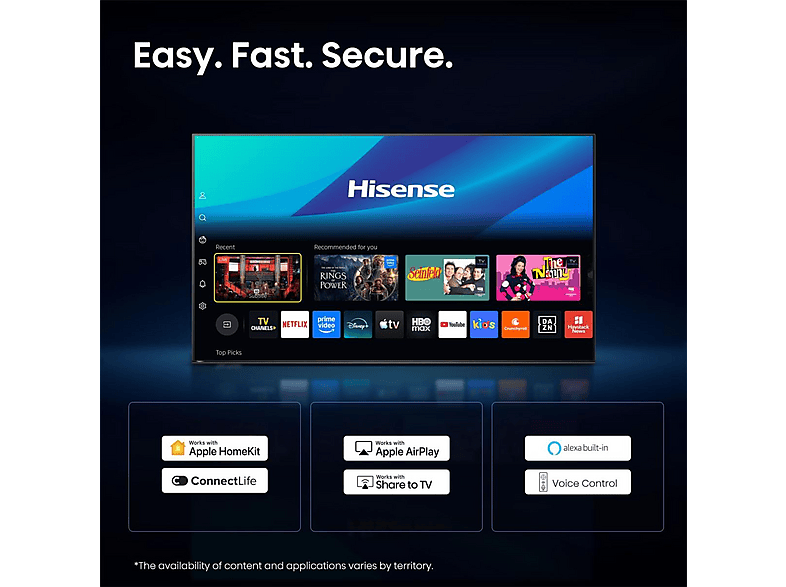 Hisense 75UR9S (2026) 75 Zoll RGB MiniLED Smart TV 4K 180 Hz; RGB MiniLED TV — Foto 3 von 5
