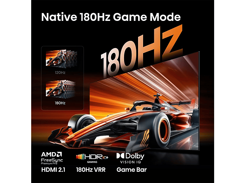 Hisense 85UR8S (2026) 85 Zoll RGB MiniLED Smart TV 4K 180 Hz; RGB MiniLED TV — Foto 5 von 5