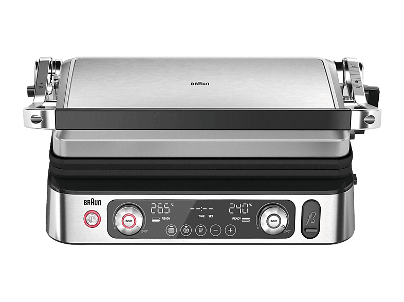 Grill elektryczny BRAUN GC9160 MultiGrill 9 Pro Srebrny