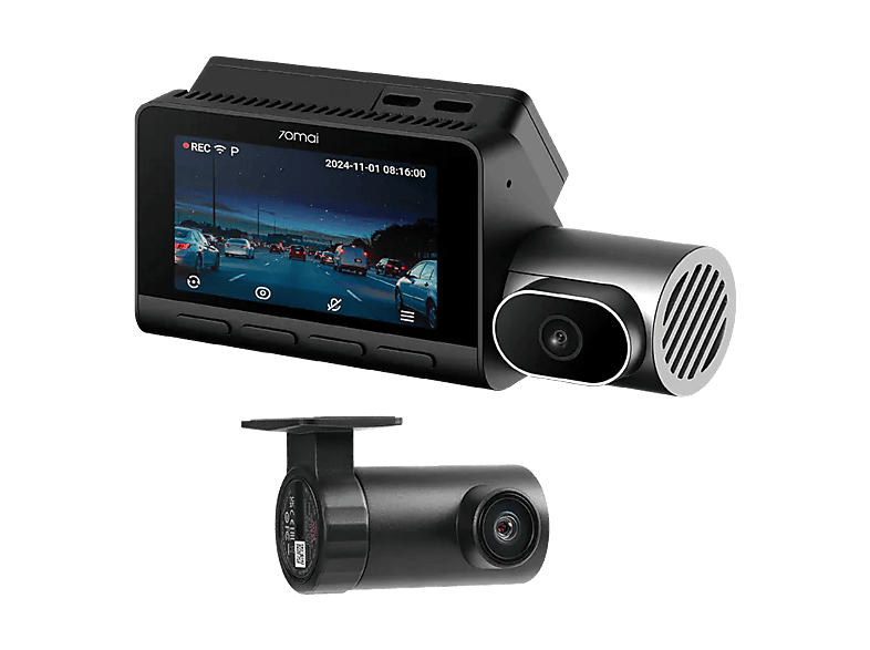 Wideorejestrator 70mai T800 4K + kamera tylna RC24 HDR + karta microSD 256GB