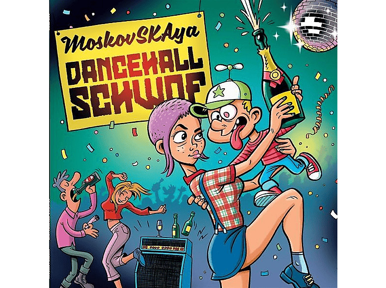 Moskovskaya - Dancehall Schwof (Solid Turquoise Vinyl) - (Vinyl)