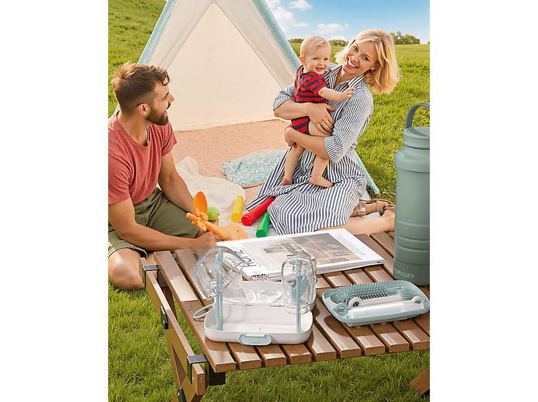 Momcozy LS001-GE12NB-A 7-in-1 tragbares Flaschenreinigungsbürstenset — Foto 4 von 5