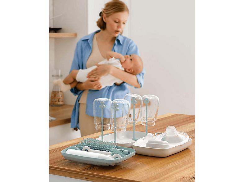 Momcozy LS001-GE12NB-A 7-in-1 tragbares Flaschenreinigungsbürstenset — Foto 5 von 5