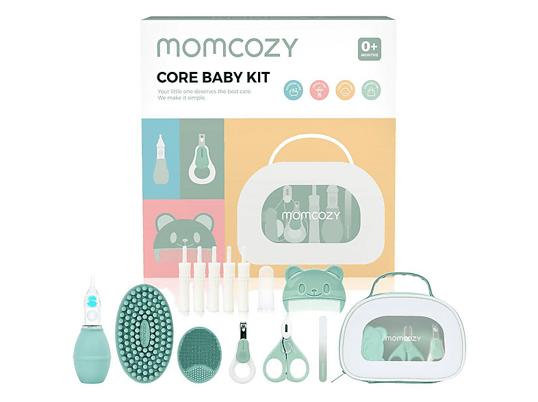 Momcozy CK017-GE00NB-A All-in-1-Baby-Grundausstattung; Babycare Set
