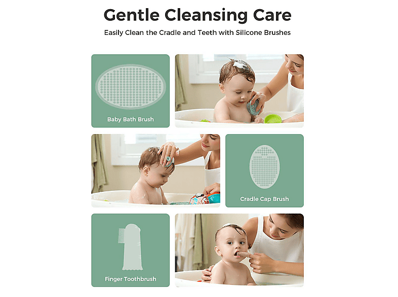 Momcozy CK017-GE00NB-A All-in-1-Baby-Grundausstattung; Babycare Set — Foto 5 von 5