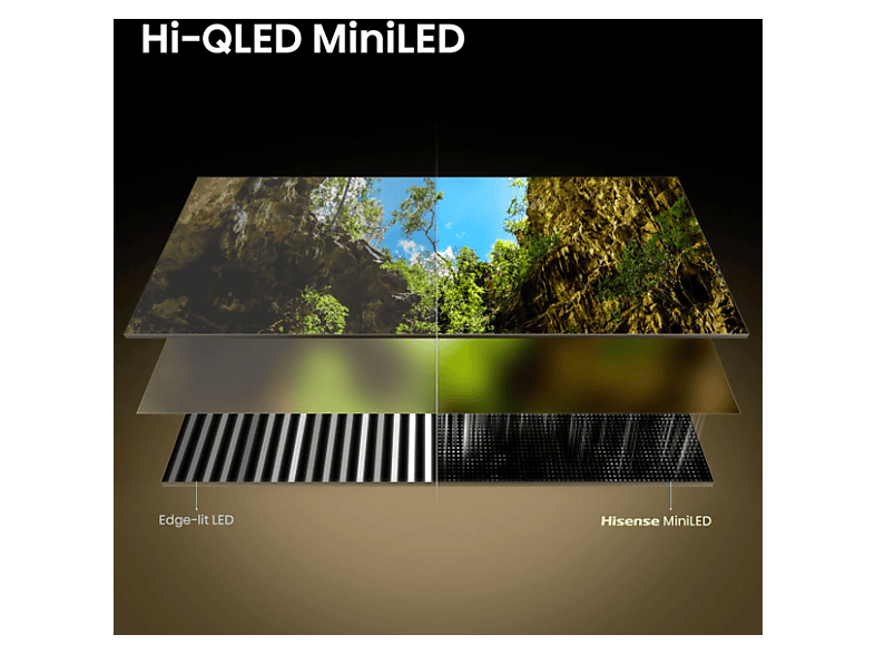 Hisense 85U7SE (2026) 85 Zoll Hi-QLED MiniLED, 144 Hz nativ; MiniLED TV — Foto 3 von 5