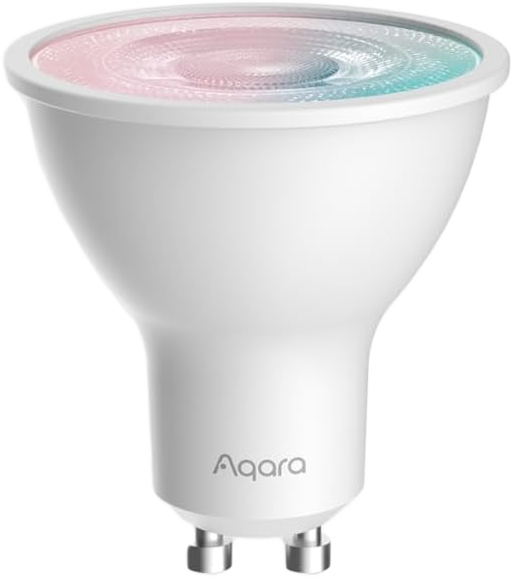 AQARA LED izzó, 400 Lumen, GU10, szabályozható, fehér és színes világítás (AQA-LAM-T2RGB-GU10)