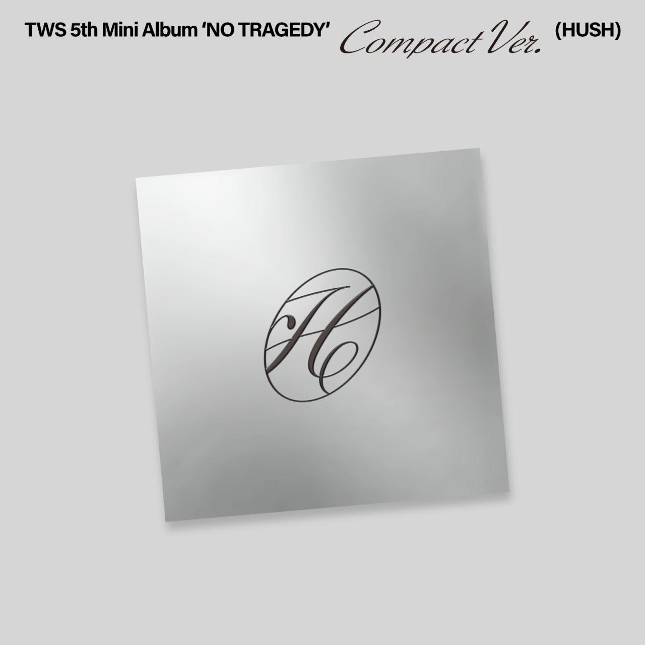 TWS 5. Mini-Album 'NO TRAGEDY' Compact Ver. (HUSH) mit H-Logo.