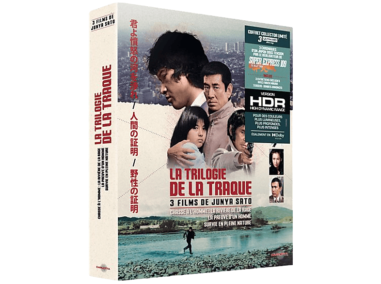 Carlotta Trilogie de la Traque 4K Ultra HD Blu-ray Trilogy