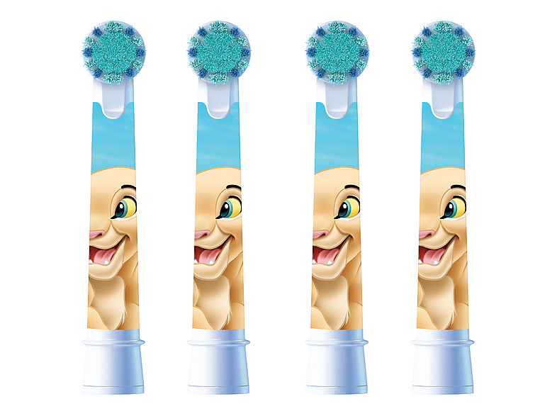 ORAL-B extra weiche Borsten, ab 3 Jahren, 4 Stück Aufsteckbürsten