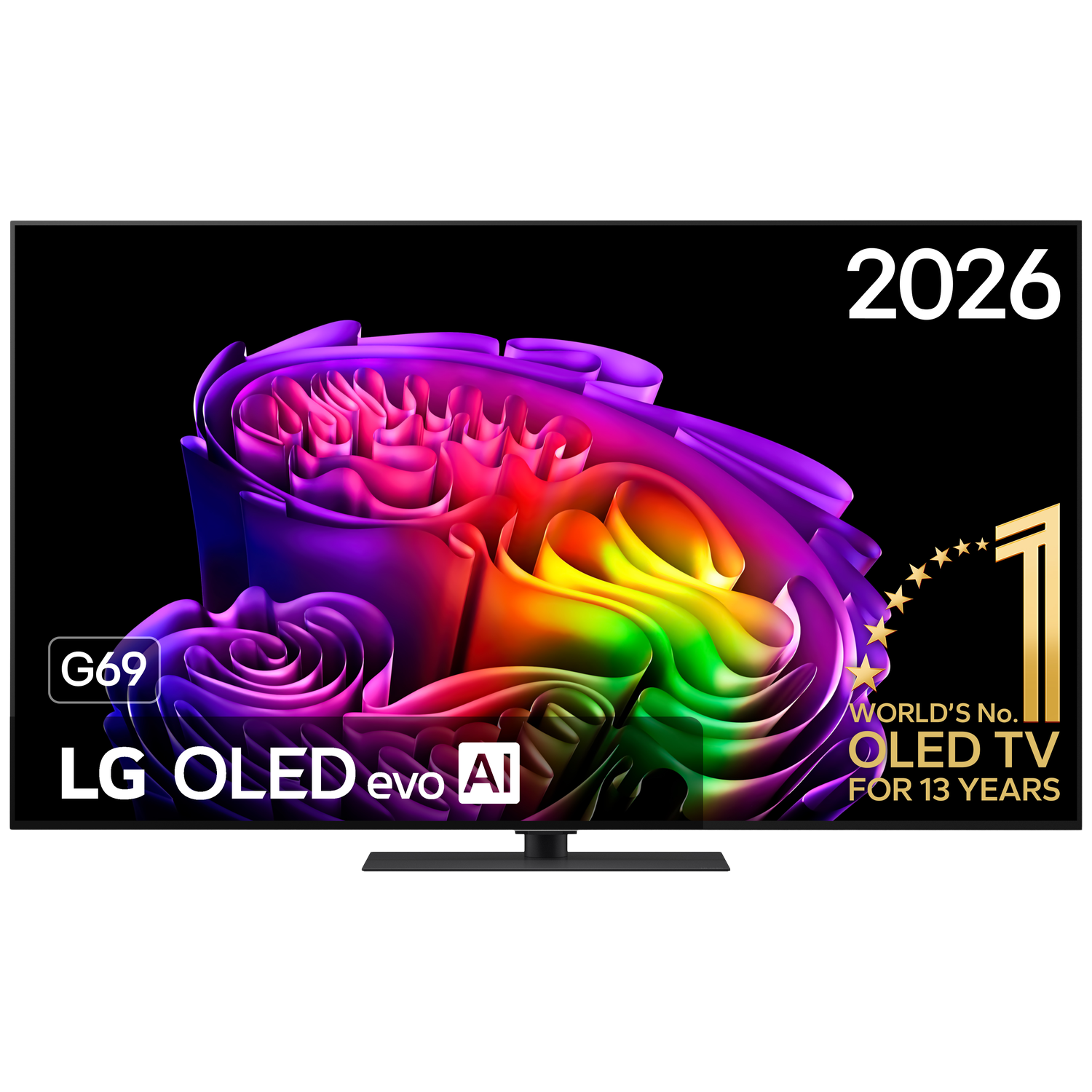 LG Evo AI 65G69LS - Ultra HD 4K - OLED-tv - 65 inch - 2026