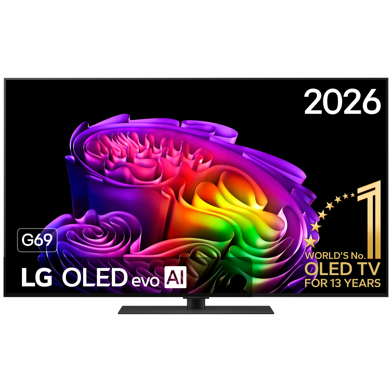 LG OLED evo AI 55G69LS 2026 4K Smart (2026) afbeelding