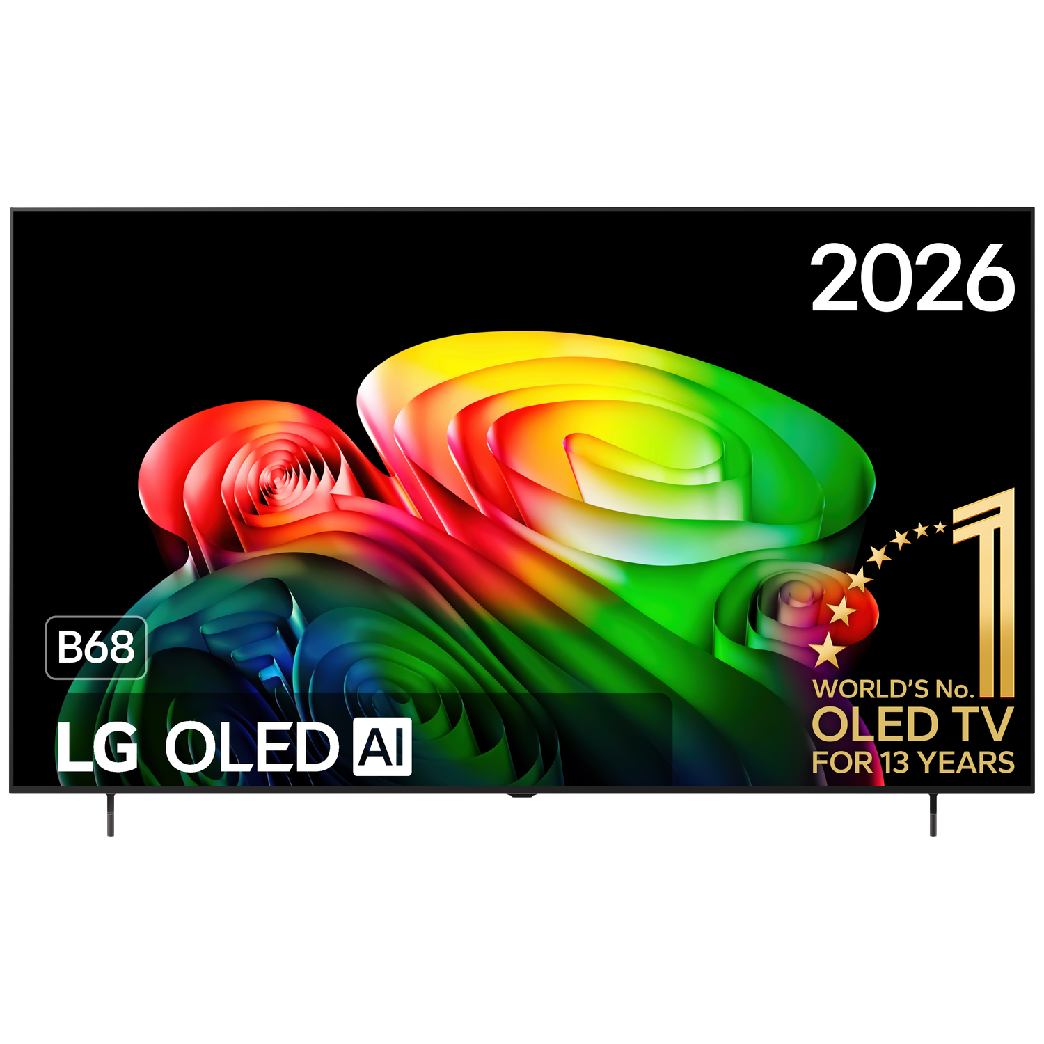 LG AI 77B68LA Ultra HD 4K OLED-tv 77 inch 2026