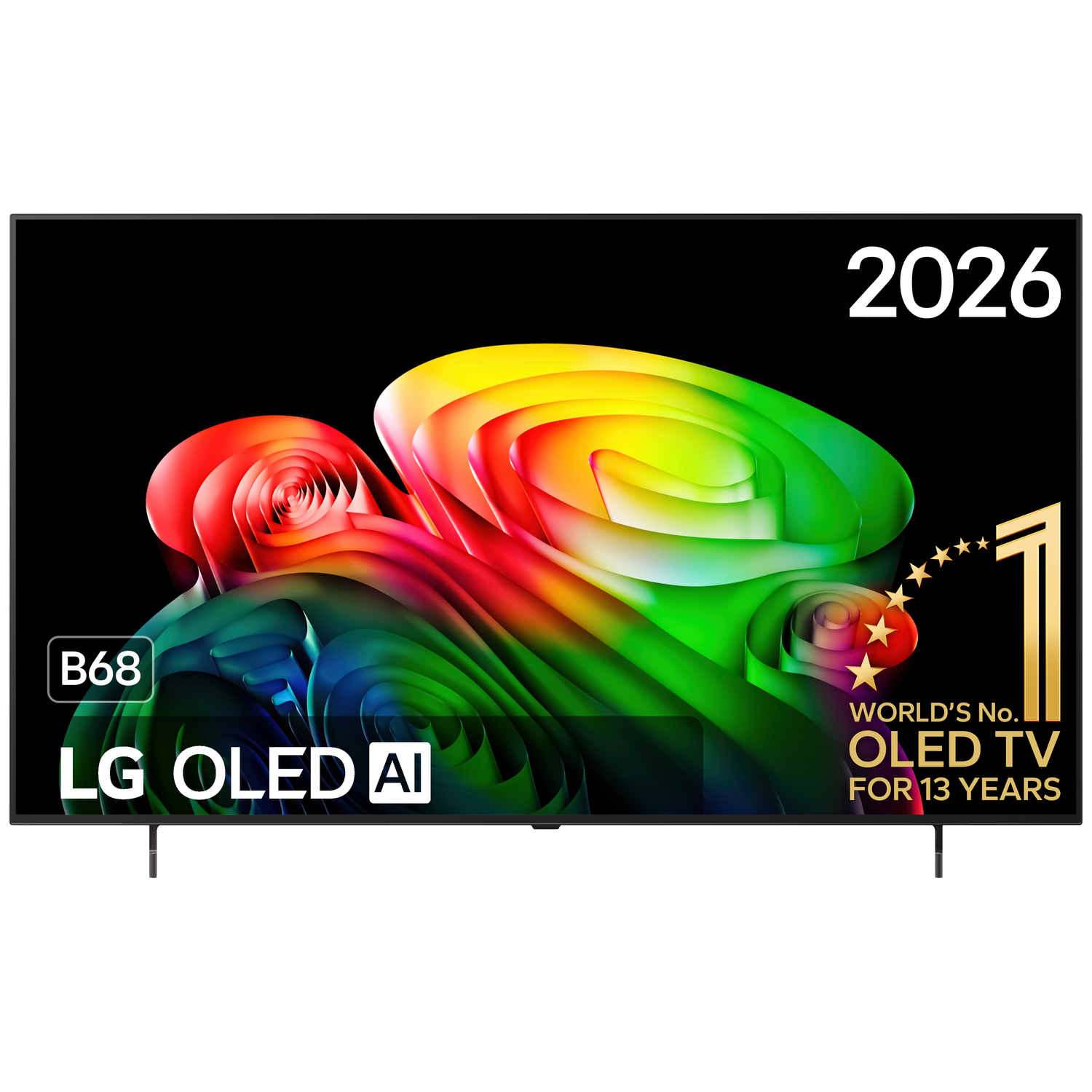 LG AI 55B68LA Ultra HD 4K OLED-tv 55 inch 2026