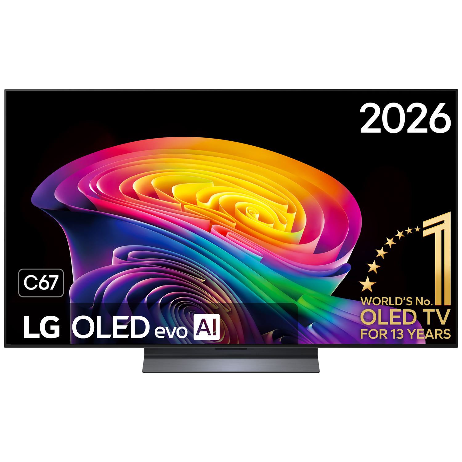 LG OLED evo AI 55C67LA 2026 4K Smart (2026) afbeelding