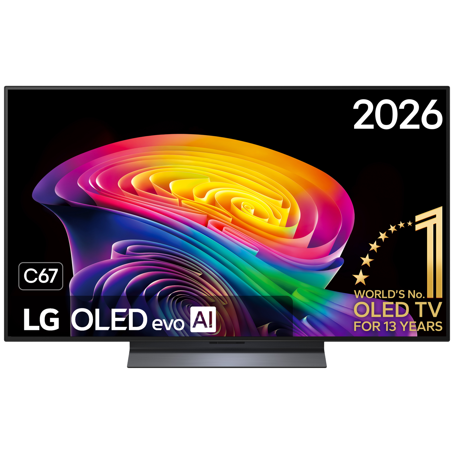 LG Evo AI 48C67LA - Ultra HD 4K - OLED-tv - 48 inch - 2026