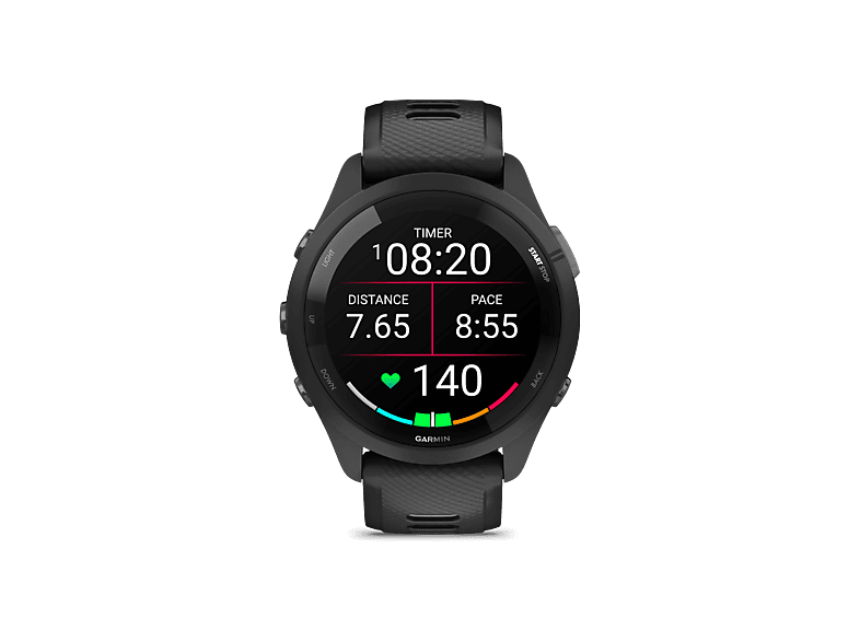 Reloj deportivo | Garmin Forerunner 265, Negro/Gris, 22mm