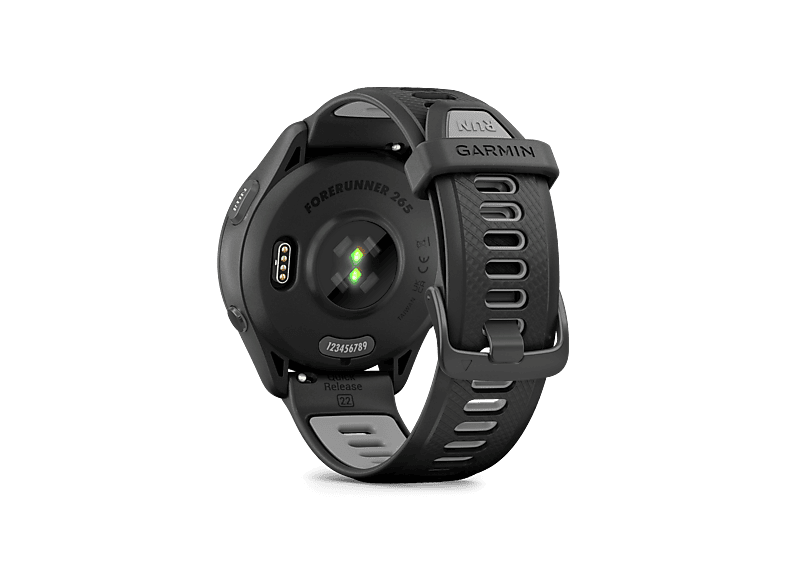 Reloj deportivo - Garmin Forerunner 265, Negro/Gris, 22mm, Pantalla Táctil AMOLED 1.3", 13 días Autonomía, Morning Report, 8GB – imagen 2