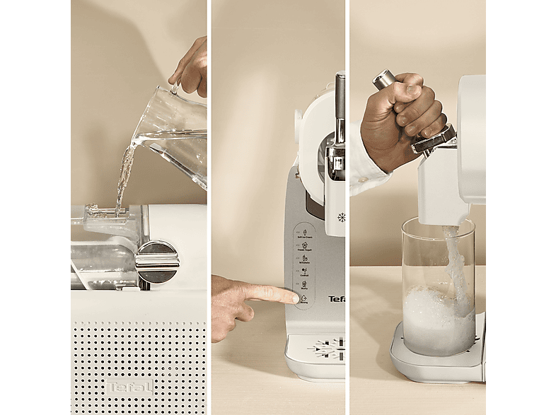 Tefal IG 803A Freezi Eismaschine mit Aufbewahrungsbehälter & Auslassöffnungen (Creme) — Foto 2 von 5