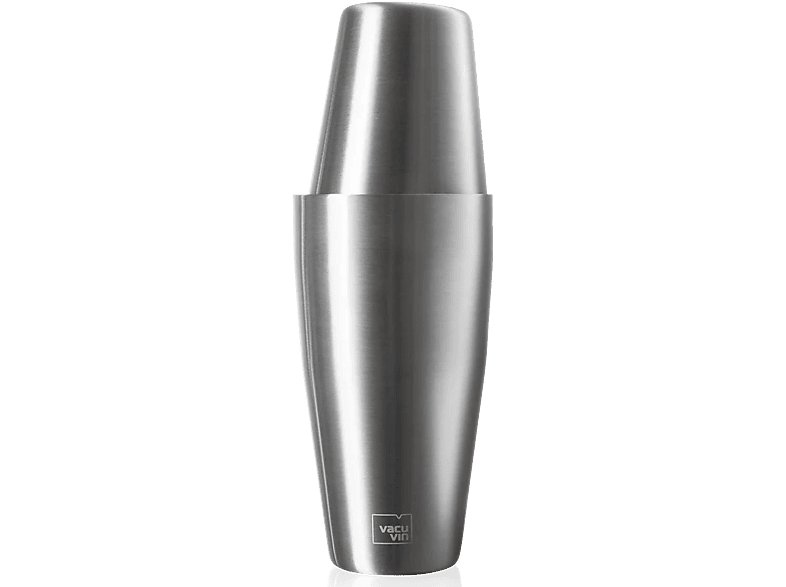 Vacu Vin 78433606 Cocktailshaker 2-Behälter, 500+700ml