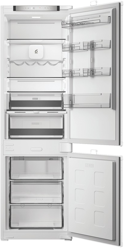 WHIRLPOOL WHK2 5293 B5E Beépíthető Dual No Frost kombinált hűtőszekrény