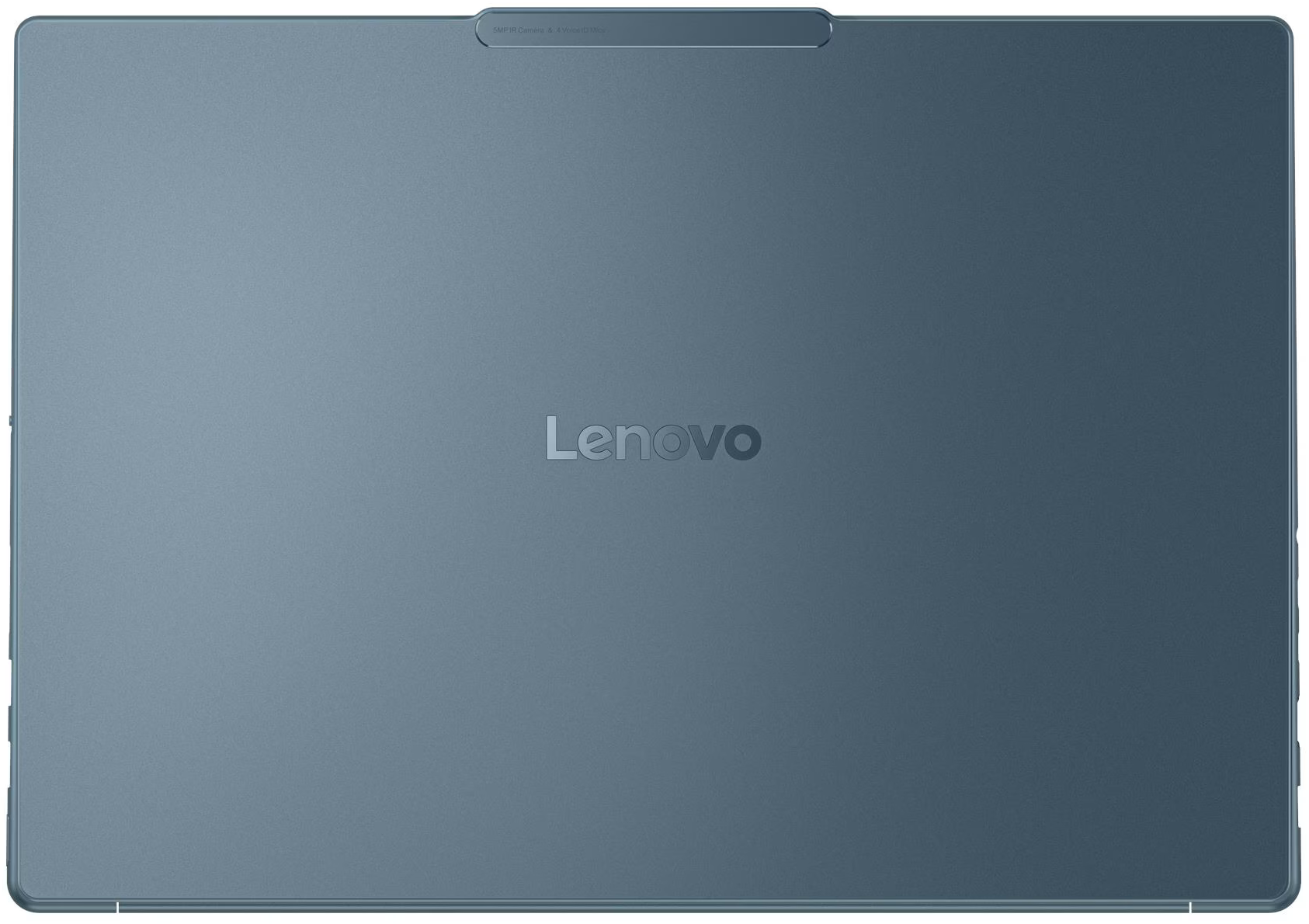 Kék Lenovo tablet hátoldala logóval és kameramodullal.
