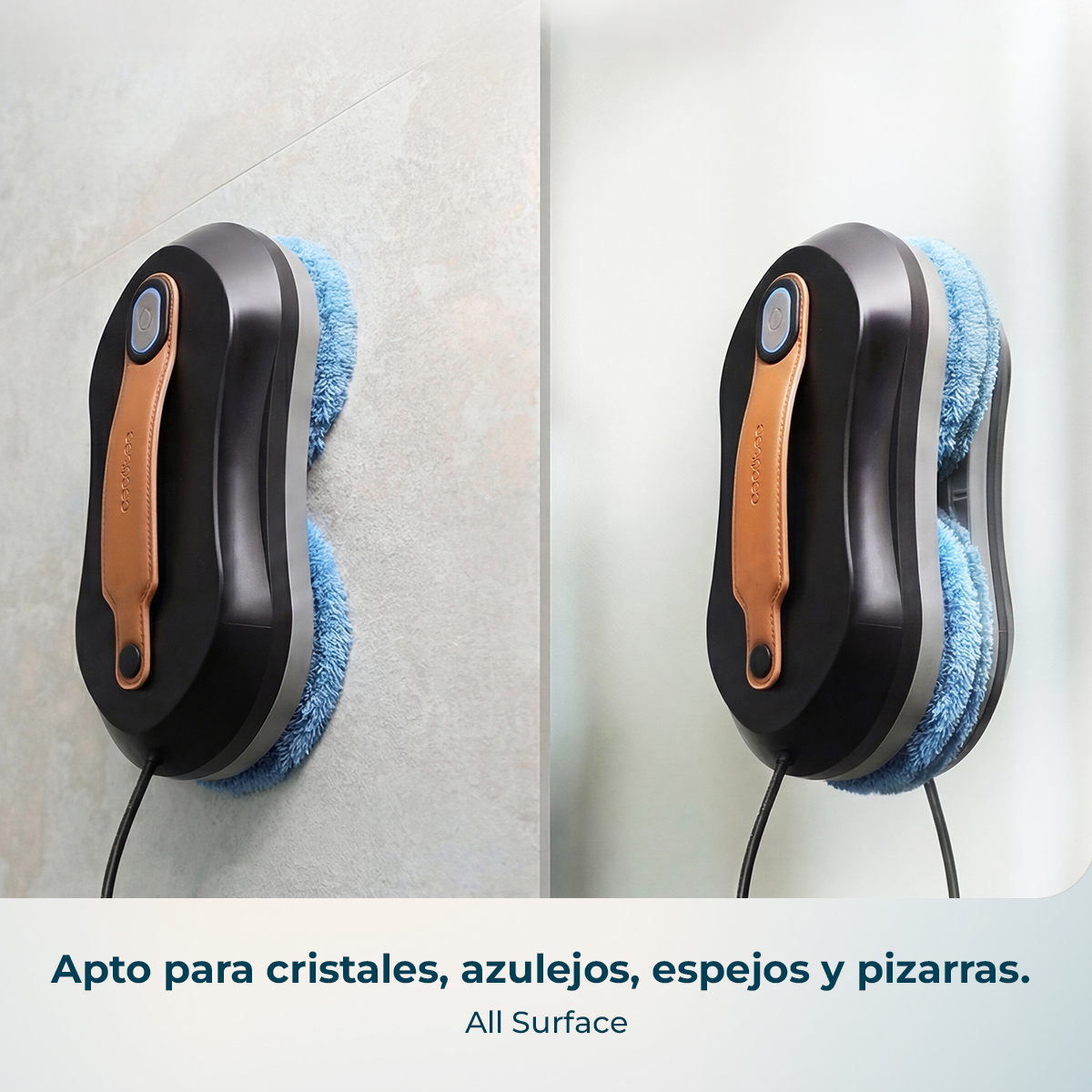 Apto para cristales, azulejos, espejos y pizarras. All Surface.