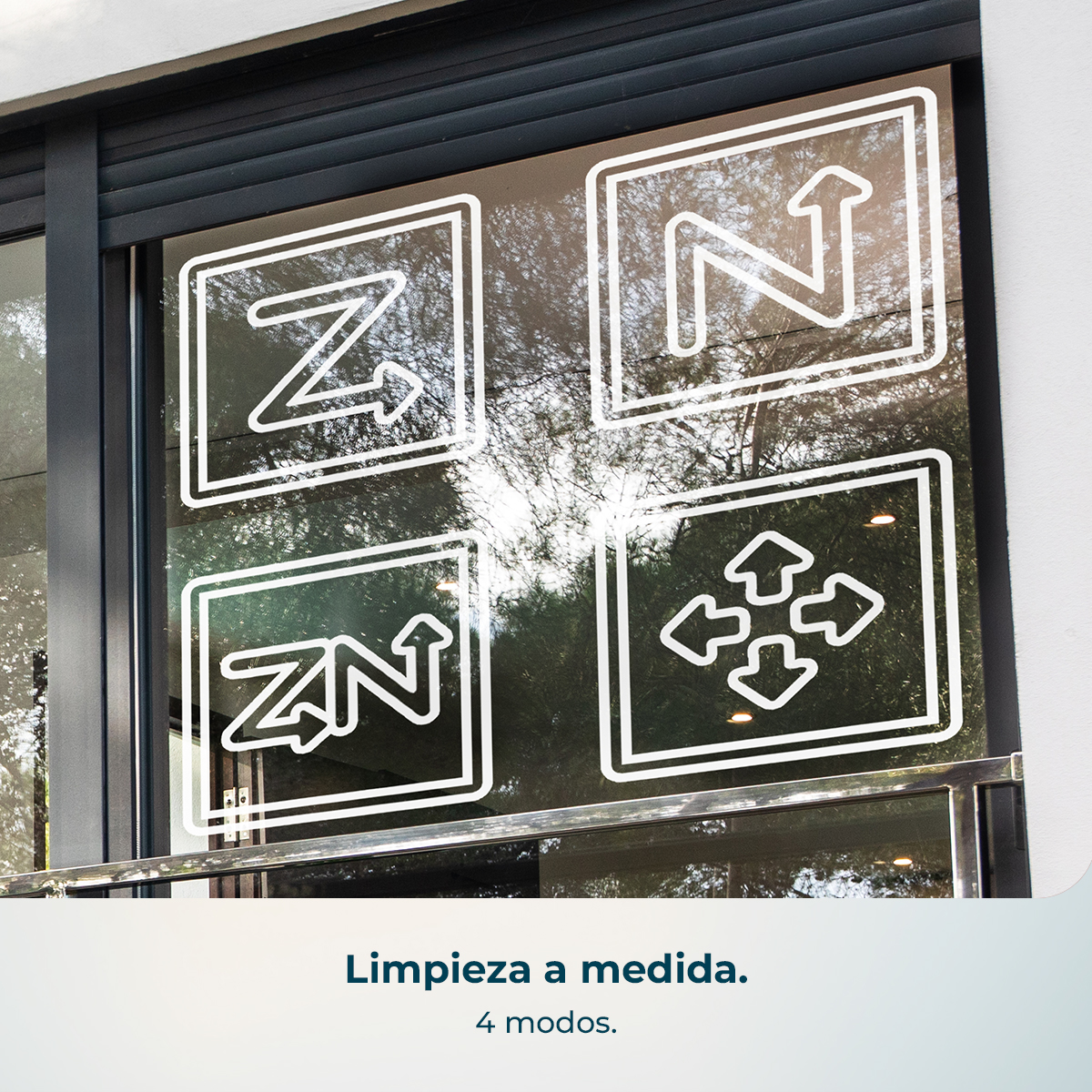 Limpieza a medida. 4 modos.