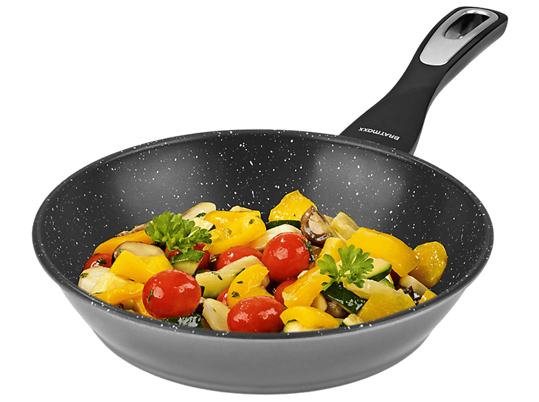 bratmaxx 04057 Pfanne (Ceramic, passend für alle Herdarten, 24 cm)
