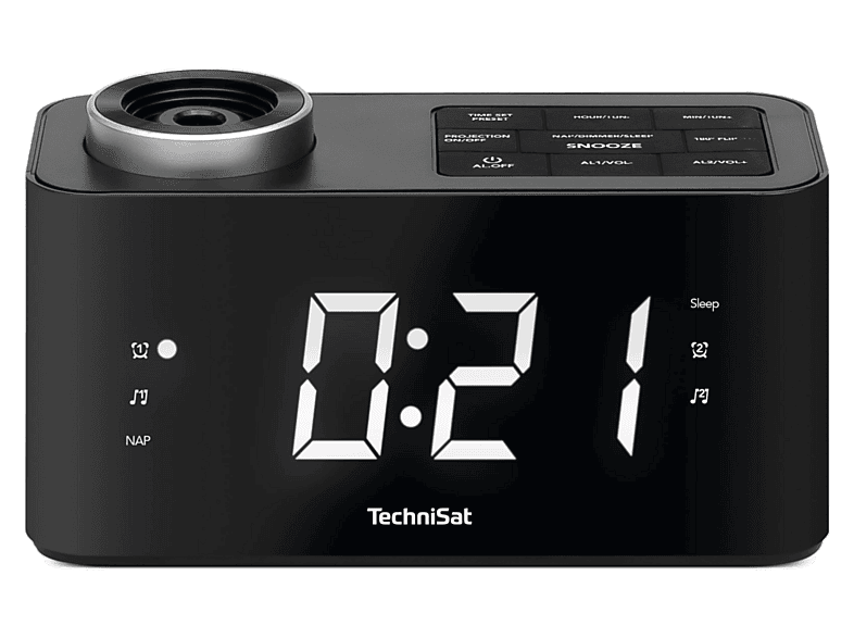 Radiobudzik TECHNISAT DIGICLOCK 300 Czarny