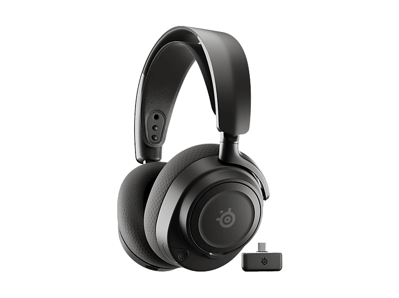 Auriculares gaming - SteelSeries Arctis Nova 7 Gen 2, +50h Autonomía, 2,4 GHz inalámbrico + Bluetooth, Negro
