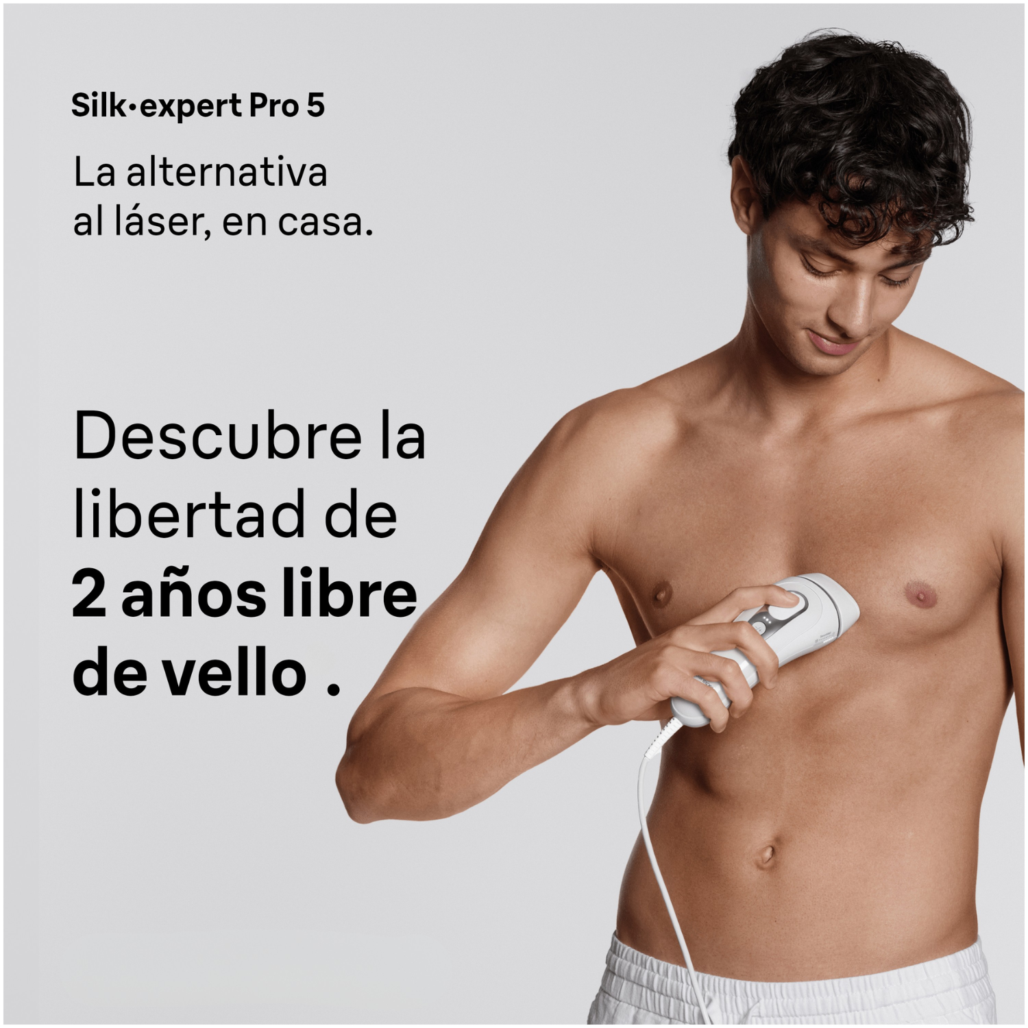 Silk expert pro 5. La alternativa al láser, en casa. Descubre la libertad de 2 años libre de vello.