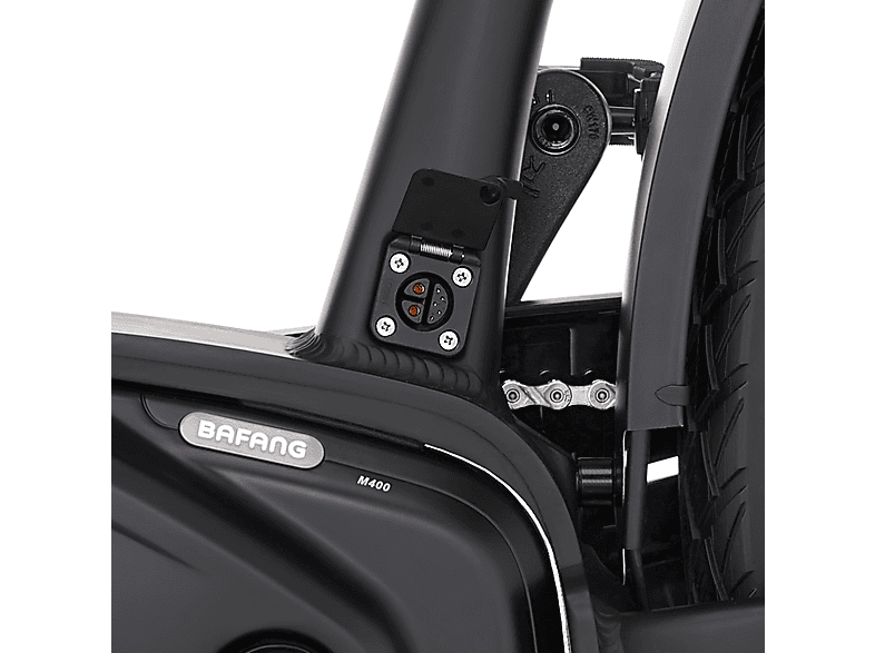 FISCHER VIATOR 4.2i ACTIVE Trekkingrad (Laufradgröße: 28 Zoll, Rahmenhöhe: 45 cm, Erwachsene-Rad, 630 Wh, black matt)