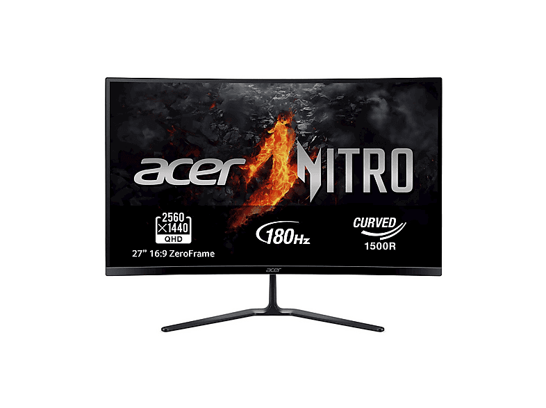 Acer Nitro ED270US3BMIIPX Monitor PC 27" Quad HD 180 Hz (Nero)
