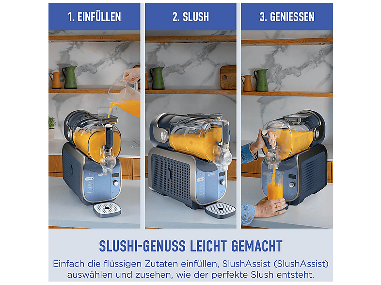 Ninja FS605EUBL Slushi Max Slush-Eismaschine (440 Watt, 4,4 l, Cyber) — Foto 3 von 5