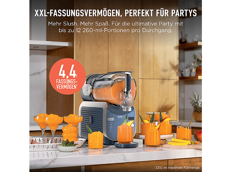Ninja FS605EUBL Slushi Max Slush-Eismaschine (440 Watt, 4,4 l, Cyber) — Foto 5 von 5
