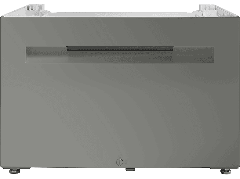 Bosch WMZPW4XW Podest, Auszug für Waschmaschine, Grau; Stapel-Kit