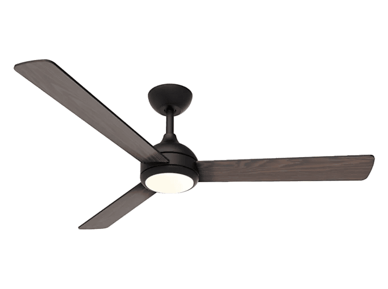 Ventilador de techo con luz - Philips Velyx 132 cm, 56 W, 6 Velocidades, Silencioso, Luz blanca cálida a fría, Negro