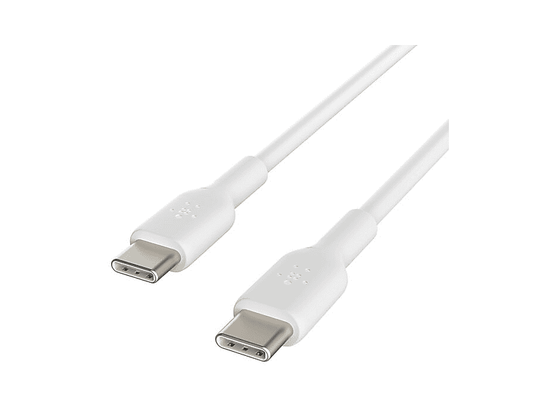 Cable USB - Belkin USB-C a de 60 W, 2m, Universal, Carga Rápida, Blanco – imagen 2