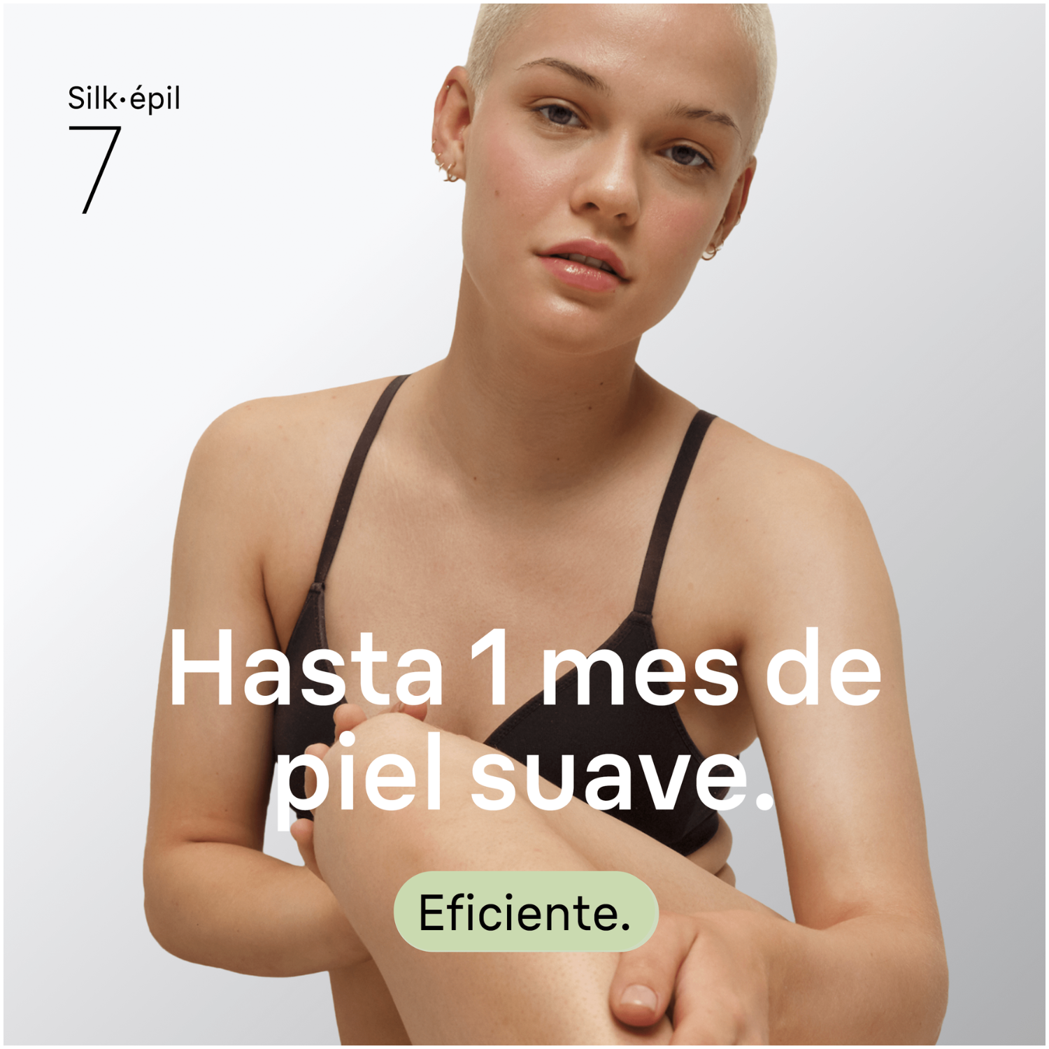 Silk-épil 7. Hasta un mes de piel suave. Eficiente.