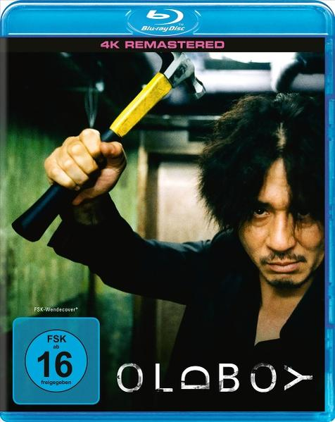Mann mit Hammer auf Blu-ray Cover, 4K Remastered, FSK 16