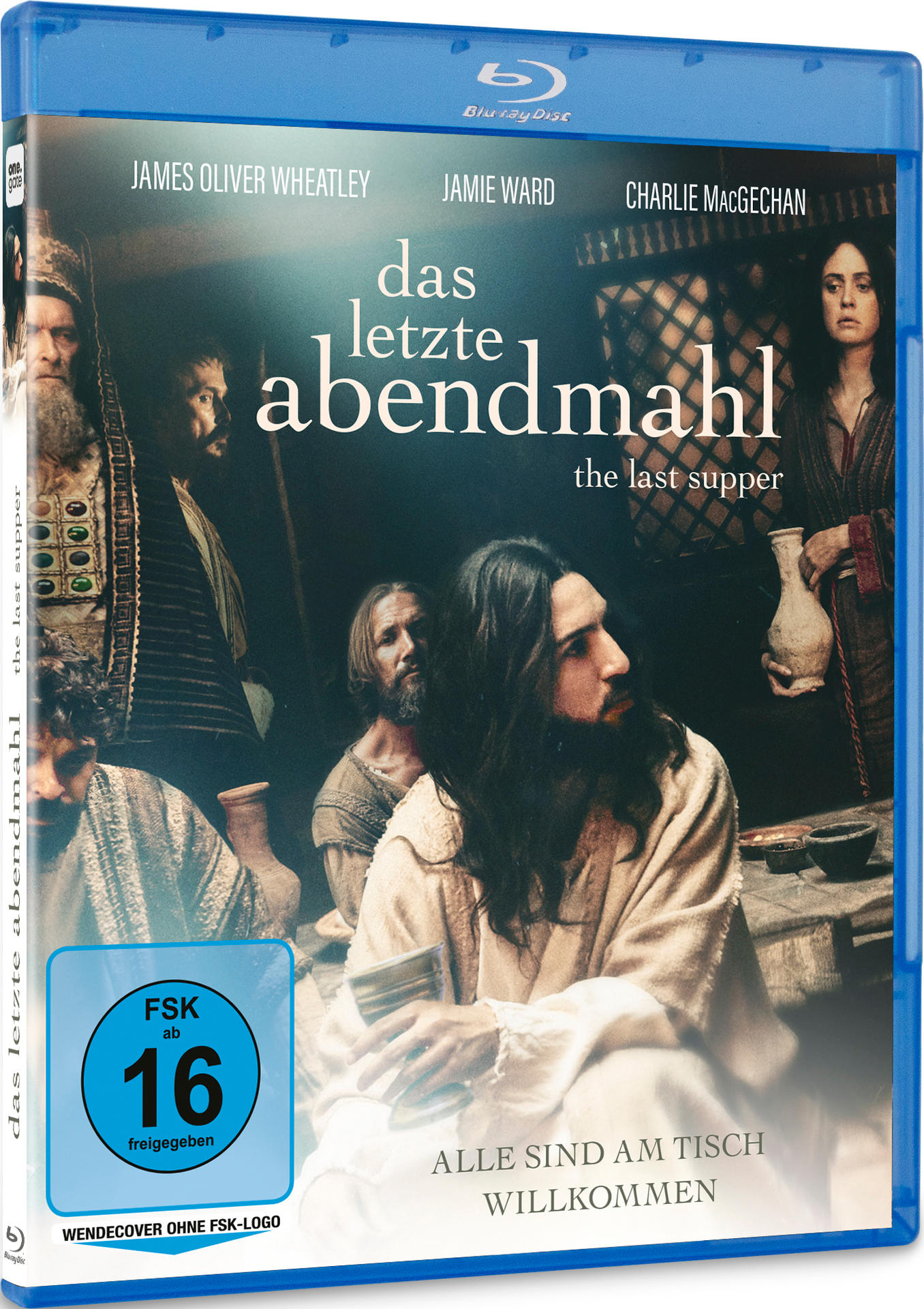 Das Cover zeigt das letzte Abendmahl mit Jesus und seinen Jüngern. FSK 16.
