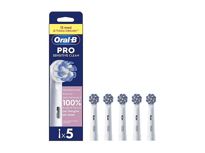 Testine per spazzolino ORAL-B EB60X 5ct SensitiveClean IT Box RF