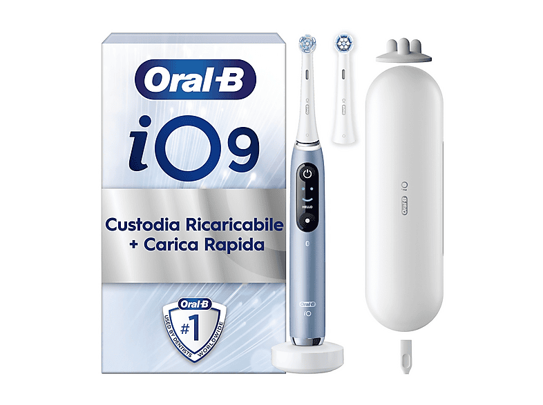 Spazzolino elettrico ORAL-B iOM9.2I1.1AC FBNLSENOR AQ PLBox PTHBR