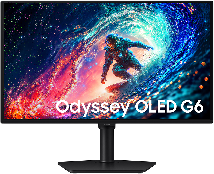 SAMSUNG Odyssey G6 S27HG612SUXEN 27'' Sík QHD 240 Hz 16:9 OLED Gamer Monitor